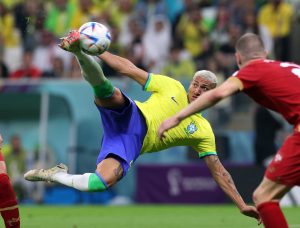 Richalison's Bicycle Kick for Brazil Is the Goal of the Tournament of the 2022 FIFA World Cup in Qatar